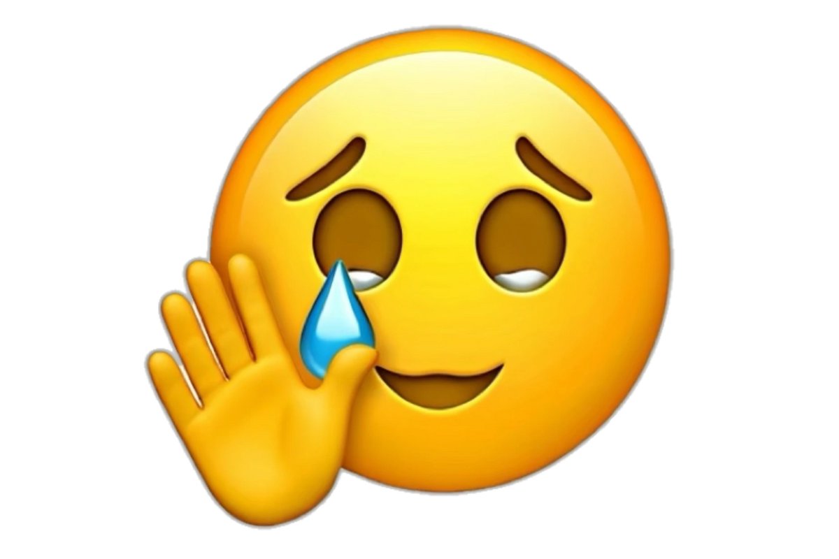 Émoji inquiet