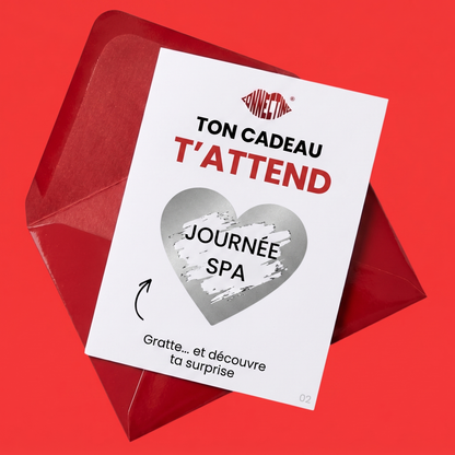 De mon cœur (carte à gratter)